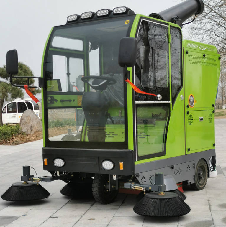 伊春道路清洁广泛应用电动环卫清扫车